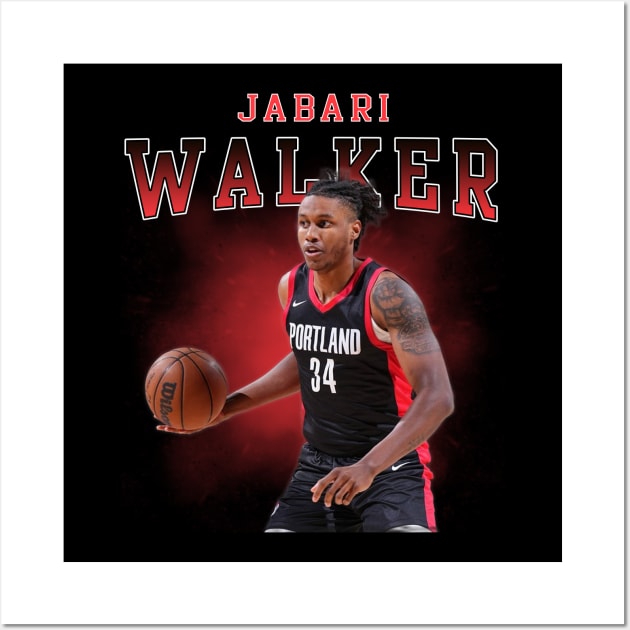 Jabari Walker Wall Art by Bojes Art